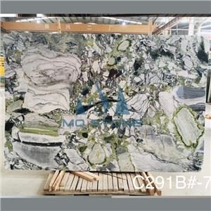 Polished White Beauty Marble Slab