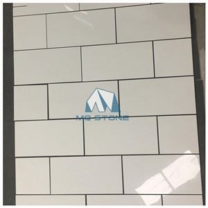 Pure White Marble Floor Tiles