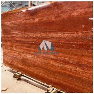 Red Travertine Stone