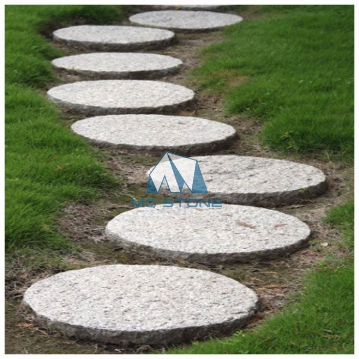 Round Granite Stepping Stones
