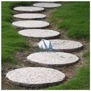 Round Granite Stepping Stones