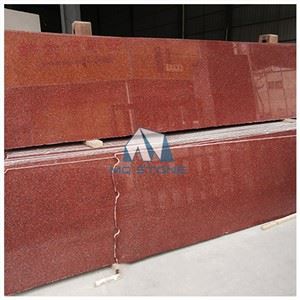 Ruby Red Granite Slab