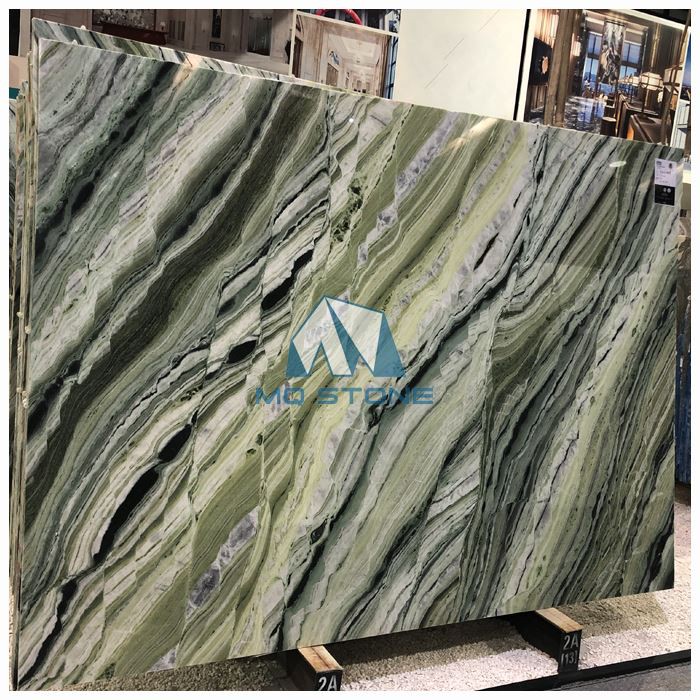 Shangari-La Jade Green Marble Slabs