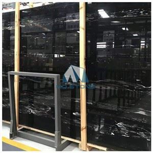 Silver Portoro Marble Slabs