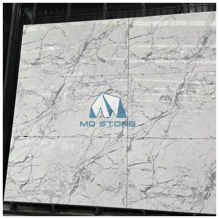 Statuario White Marble Tiles