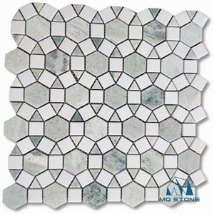 Sunflower Marble Mosaic Tile