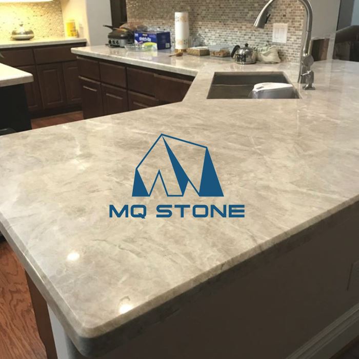 Taj Mahal Quartzite Kitchen Countertops