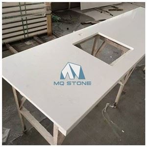 White And Grey Quartz Countertops