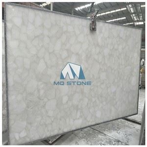 White Crystal Quartz Slab
