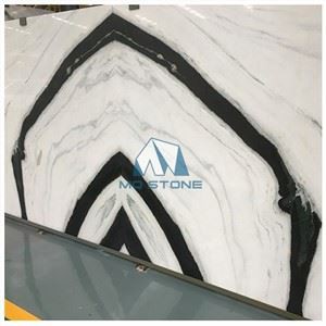 White Panda Marble Slab
