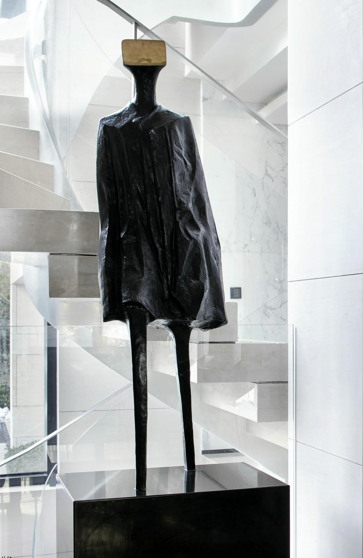 Calacatta White Marble Staircase Calacatta White Marble Staircase