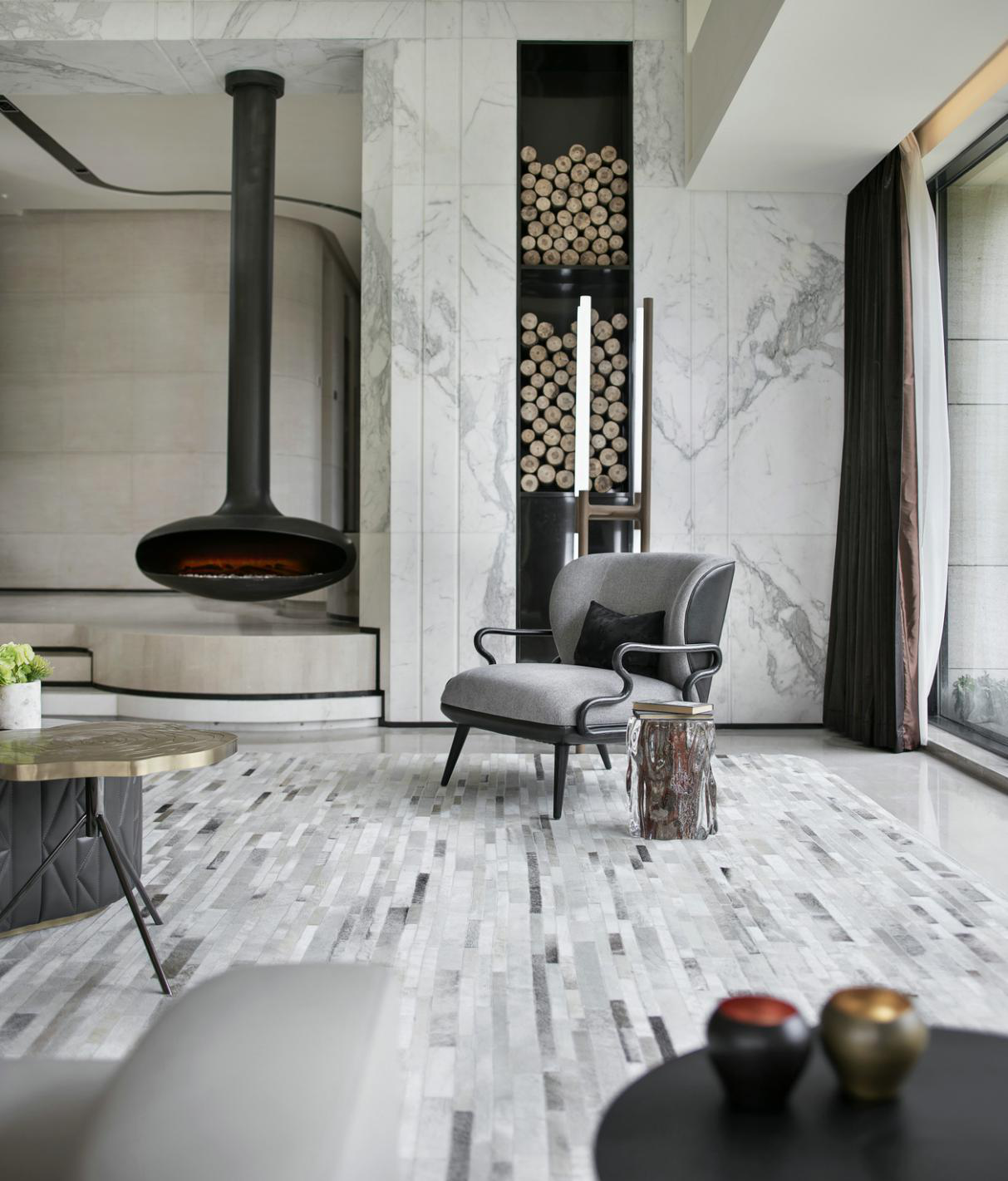 Calacatta White Marble Facade Calacatta White Marble Facade