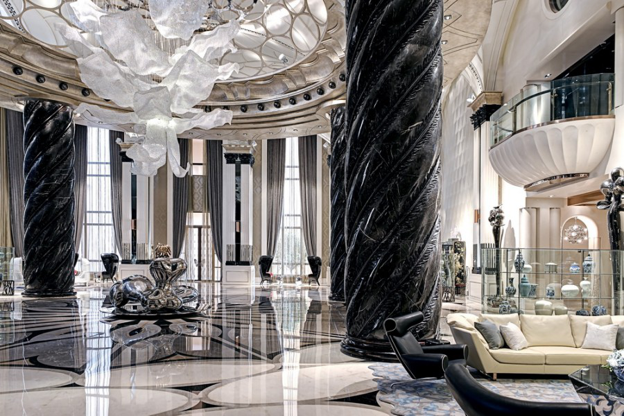 black marble column chinese supplier black marble column chinese supplier